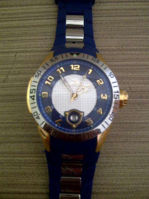 Aquaswiss TRAX Mens Dark Blue Chronograph watch"New Arrival"