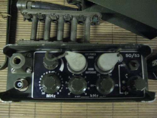 SADF BORDER WAR PERIOD SO/53 VHM/FM RADIO FOR SHORT RANGE TACTICAL COMMUNICATION