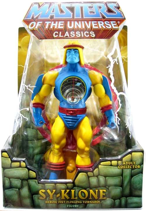 MOTUC Masters of the Universe Classics Sy-Klone 1ste Edition Mint In Box 2011
