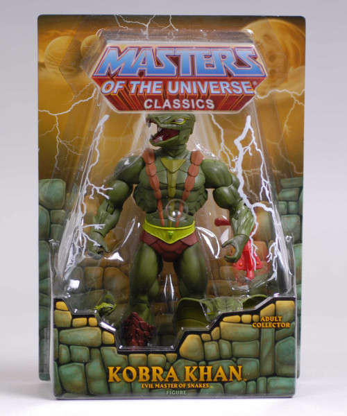 MOTUC Masters of the Universe Classics Kobra Khan 1ste Edition Mint In Box