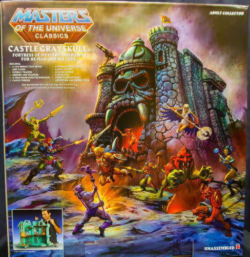 MOTUC Masters of the Universe Classics Castle Grayskull 1ste Edition Mint In Box