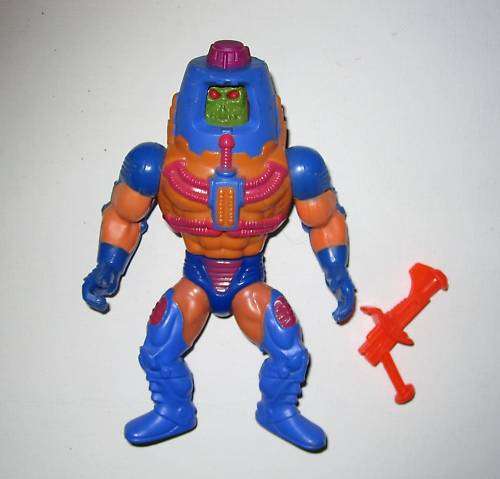 HE-MAN MOTU VINTAGE MEN-E-FACES 100% COMPLETE LOOSE FIGURE