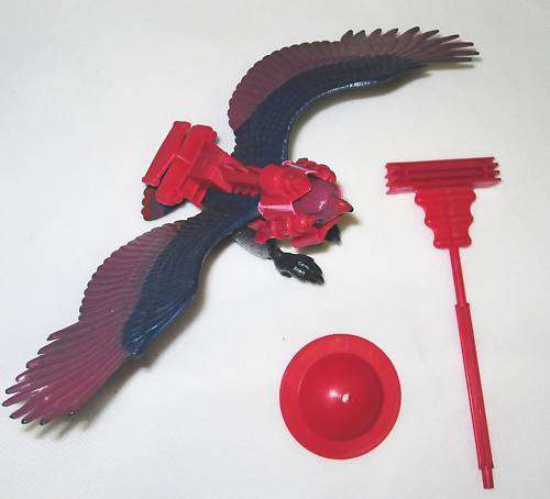 HE-MAN MOTU VINTAGE SCREECH 100% COMPLETE LOOSE FIGURE