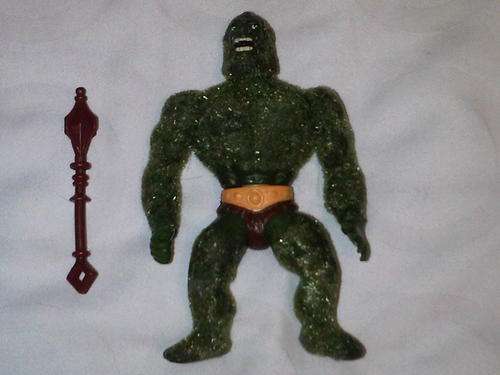 HE-MAN MOTU VINTAGE MOSS MAN 100% COMPLETE FIGURE