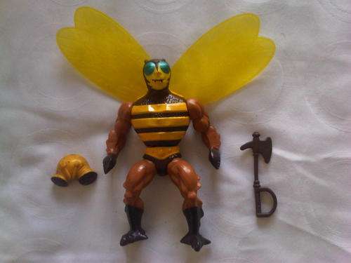 HE-MAN MOTU VINTAGE BUZZ-OFF 100% COMPLETE LOOSE FIGURE