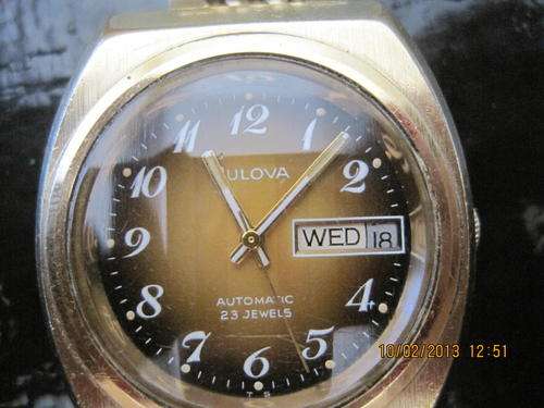 **VINTAGE BULOVA AUTOMATIC MOVEMENT**23 JEWELS**