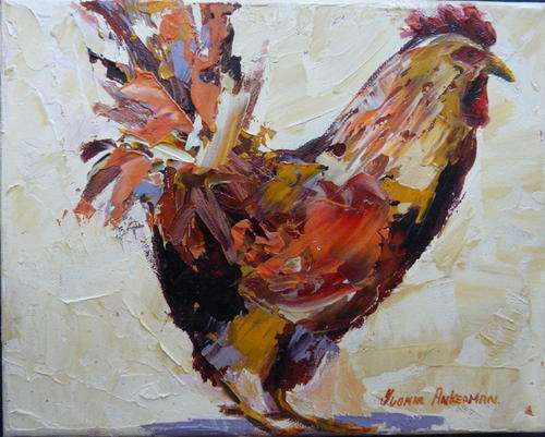 Yvonne Ankerman..Original Oil..!!!