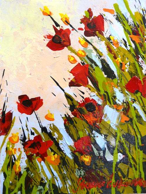 Yvonne Ankerman, Wonderful Original Acrylic,  !!