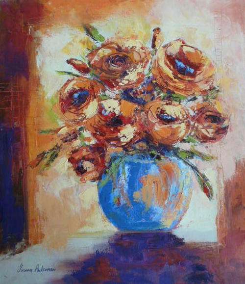 Yvonne Ankerman, Wonderful Original OIL  !!
