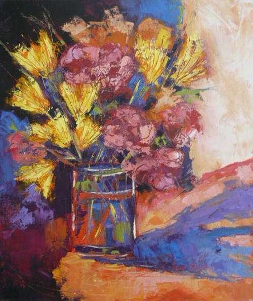 Yvonne Ankerman, Wonderful Original OIL  !! Low starting!!