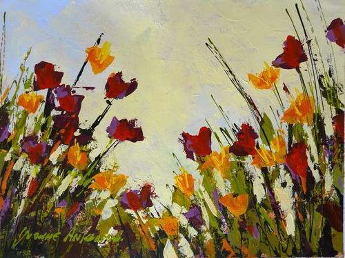 Yvonne Ankerman, Wonderful Original Acrylic,  !!