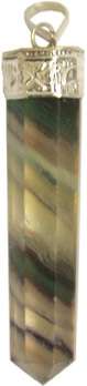 Fluorite point pendant