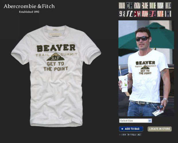 Abercrombie & Fitch t-shirt A&F size M AF