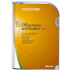 Brand new never used Microsoft office home and student 2007 - not sealed