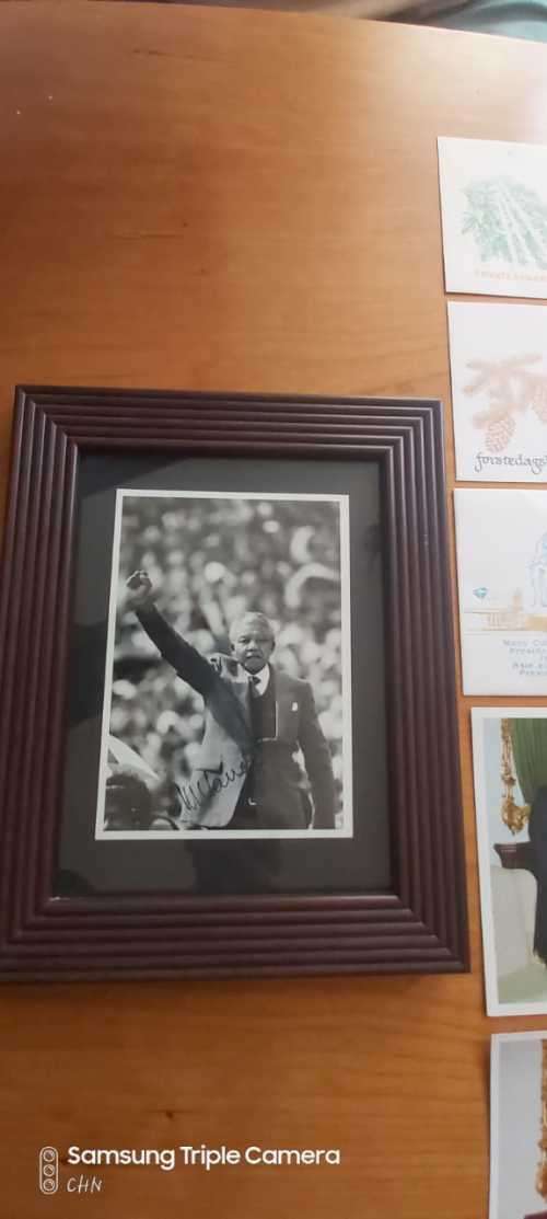 various Nelson Mandela Memorabilia