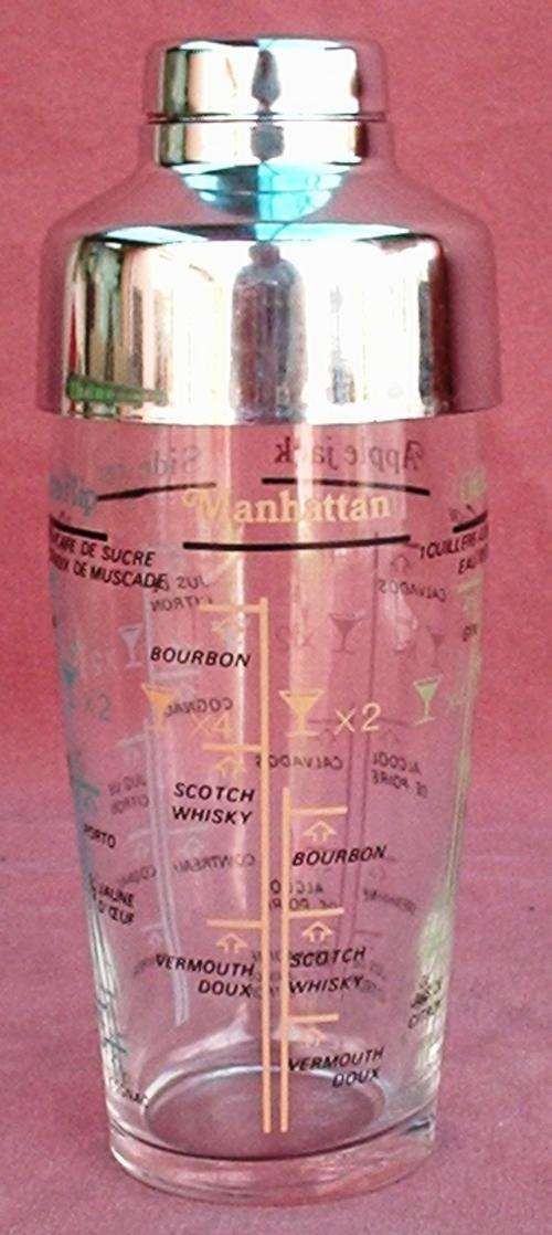 French cocktail shaker - French cocktail recipes - Arc France