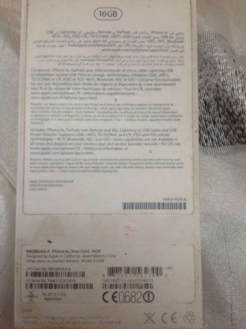 iPhone 6s Rose Gold 16GB "Late Entry"