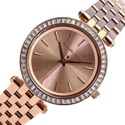 ORIGINAL MICHAEL KORS MINI DARCI ROSE GOLD  ## BRAND NEW ##