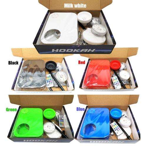 PORTABLE ACRYLIC HOOKAH SHISHA BOX SET #BRAND NEW#