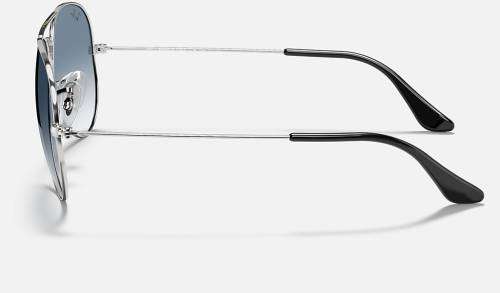 RAYBAN AVIATOR METAL SILVER RB3025 (LIGHT BLUE GRADIENT LENS)