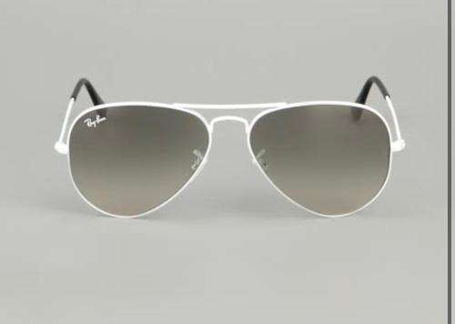 RAYBAN AVIATOR WHITE  RB3025