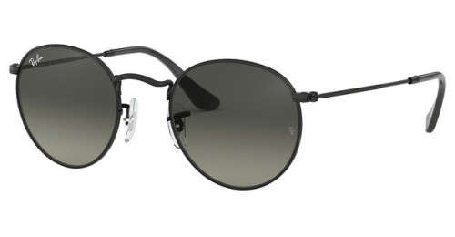 RAY BAN ROUND BLACK METAL UNISEX SUNGLASSES RB3447