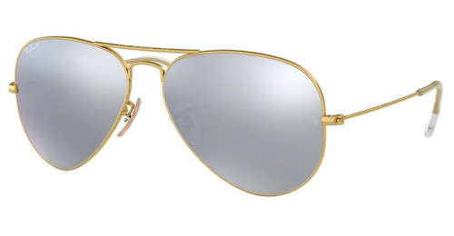 RAYBAN AVIATOR GOLD/FLASH MIRROR  RB3025