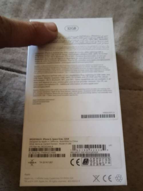 IPhone 6 32Gb Grey - unwanted gift, as new but box opened