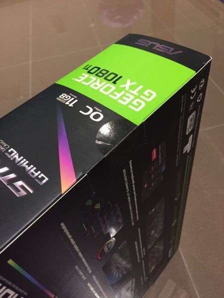 Asus ROG Strix GTX 1080 TI OC GPU