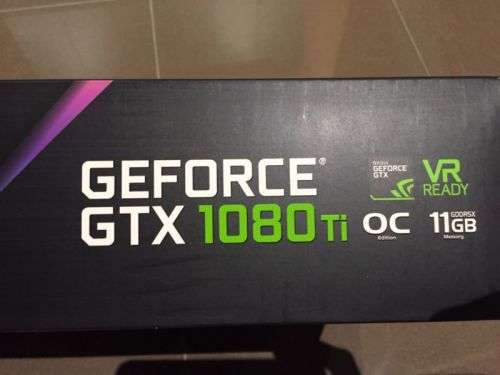 Asus ROG Strix GTX 1080 TI OC GPU