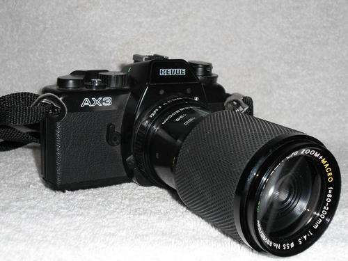 Revue AX3 with Silignor Macro Lens