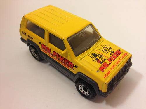 Matchbox - Jeep Cherokee - Mr Fixer - Matchbox - Loose - See pictures for condition