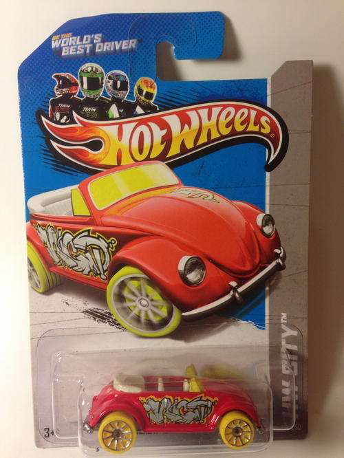 Hot Wheels - Volkswagen Beetle - 2013 HW City Graffiti Rides