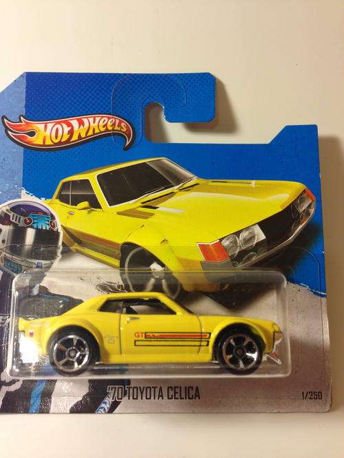 Hot Wheels 70 Toyota Celica  2013 Hot Wheels HW City Street Power New Casting (mint on card )