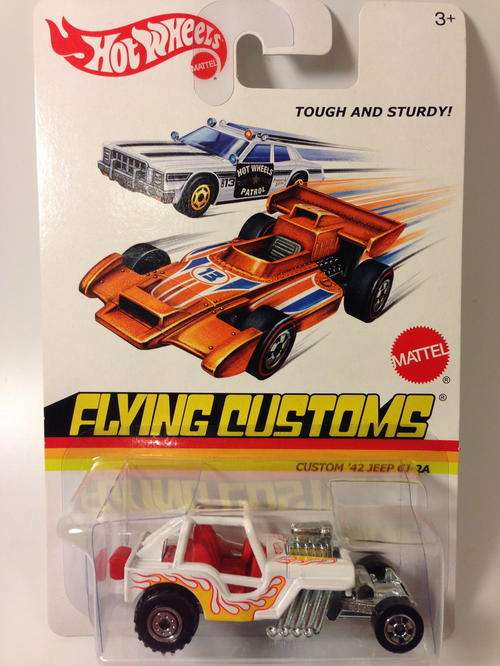 Hot Wheels - Custom Jeep CJ-2A - 2013 Flying Customs Series