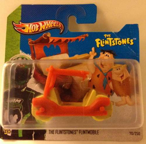 Hot Wheels - The Flintstones Flintmobile - 2013 Hot Wheels HW Imagination Dino Riders New Casting