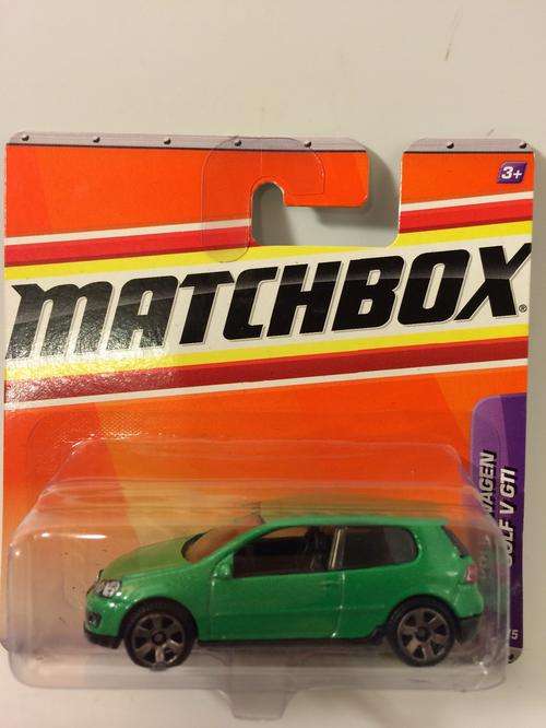 Matchbox - Volkswagen Golf GTI - On short card