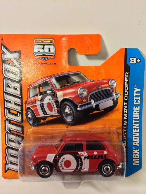 Matchbox - 64 Austin Mini Cooper S - On short card
