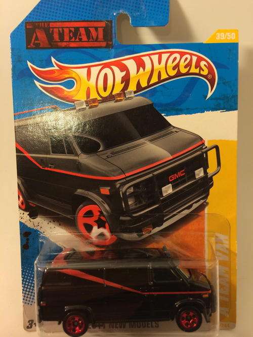 Hot Wheels - A Team Van - 2011 HW Premiere Mint on Long card
