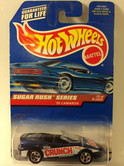 Hot Wheels - 95 Camaro Convertible - 1998 Sugar Rush Series #3
