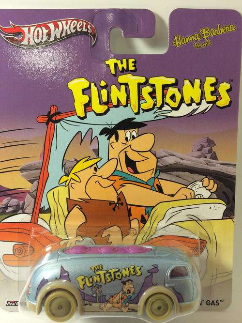 Hot Wheels Haulin Gas - 2013 Hot Wheels Pop Culture Hanna The Flintstones