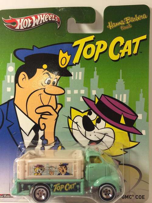 Hot Wheels 1951 GMC C.O.E. - 2013 Hot Wheels Pop Culture Hanna Barbera Top Cat