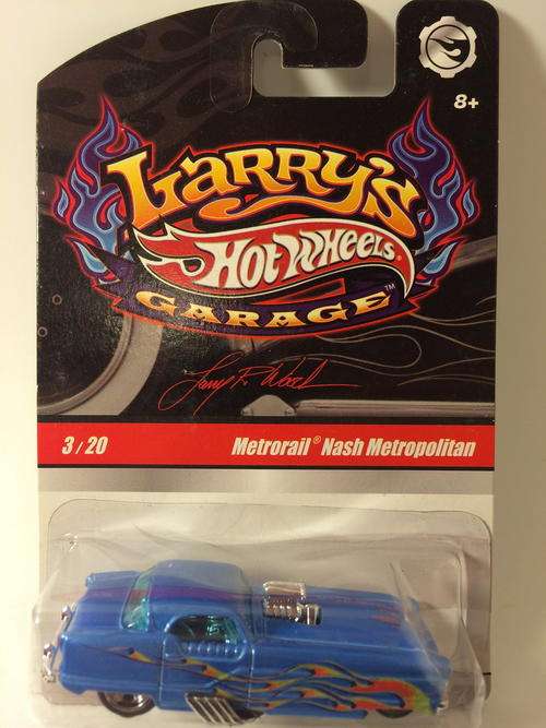 Hot Wheels - Metrorail Nash Metropolitan - 2009 Hot Wheels Larry's Garage Series #3 of 20