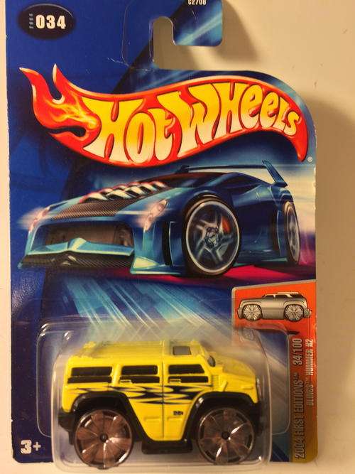 Hot Wheels - Blings Hummer H2 - 2004 First Editions #34