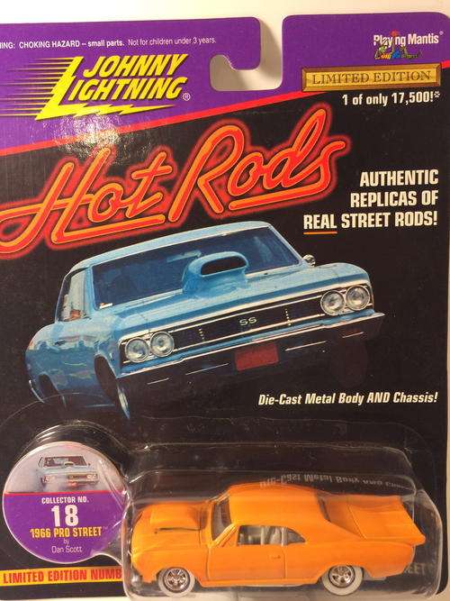 Johnny lightning - 1966 Pro Street Chevelle - Johnny Lightning Hot Rods