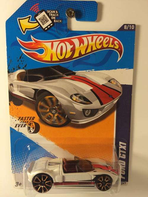 Hot Wheels - Ford GTX1 - 2012 Faster Than Ever