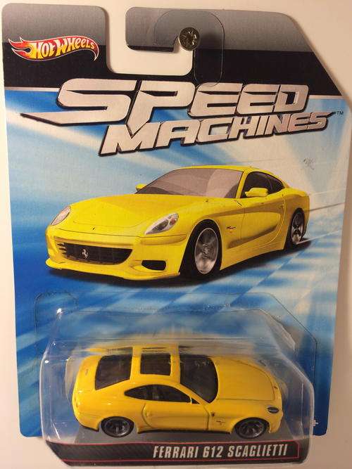 Hot Wheels - Ferrari 612 Scaglietti - 2012 Speed Machines