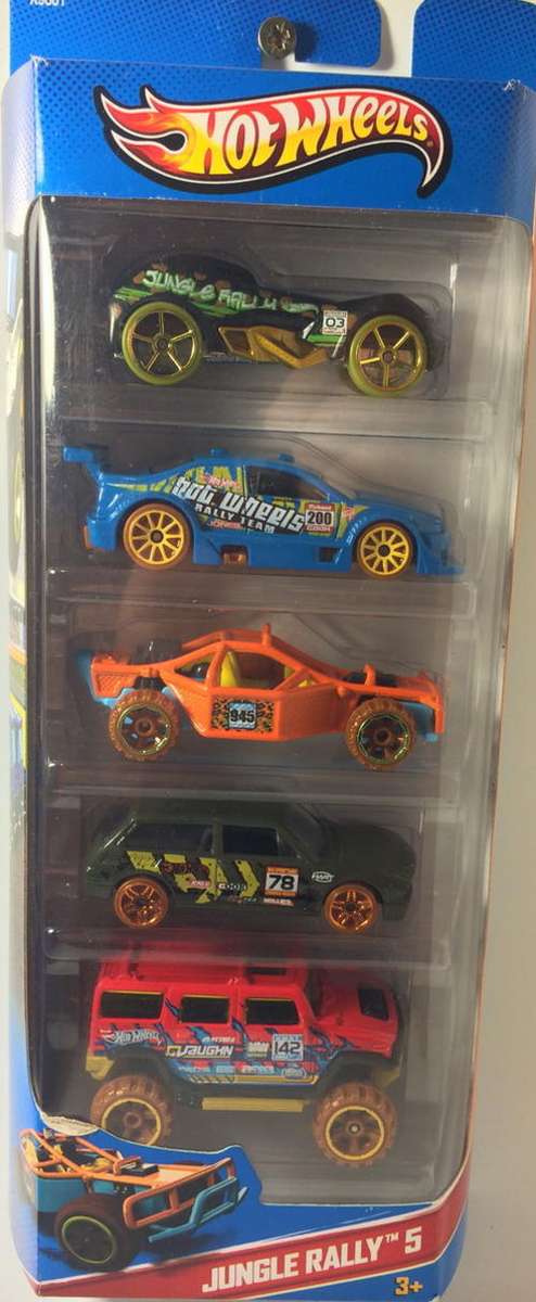 Hot Wheels - 2013 Hot Wheels - Jungle Rally 5-pack