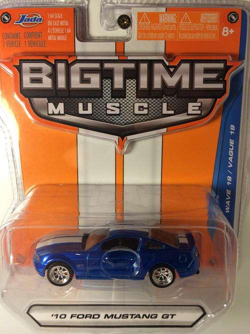 Jada - 10 Ford Mustang GT - Jada - Bigtime Muscle (Mint in Blister Pack)