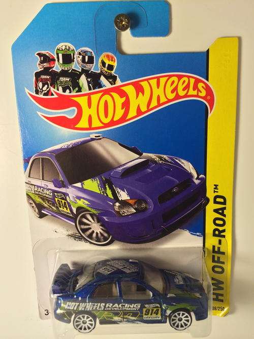Hot Wheels - Subaru Impreza WRX  - 2014 Hot Wheels HW Off-Road Road Rally
